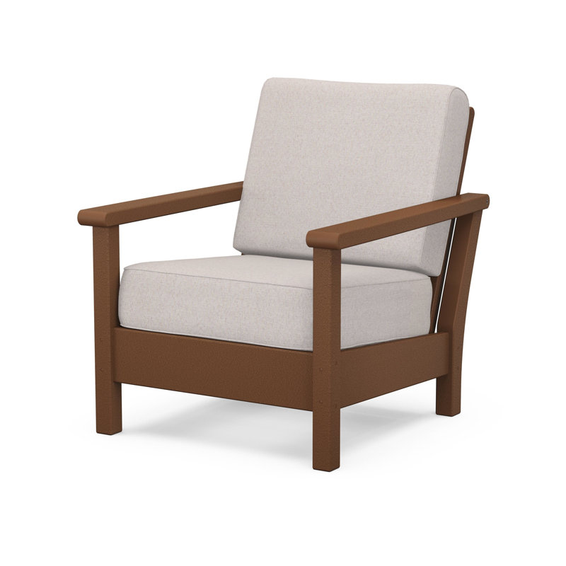 Harbour Deep Seating Chair, Navy, Teak