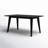 Corrine 60'' W Rectangular Solid Wood Dining Table-907582919