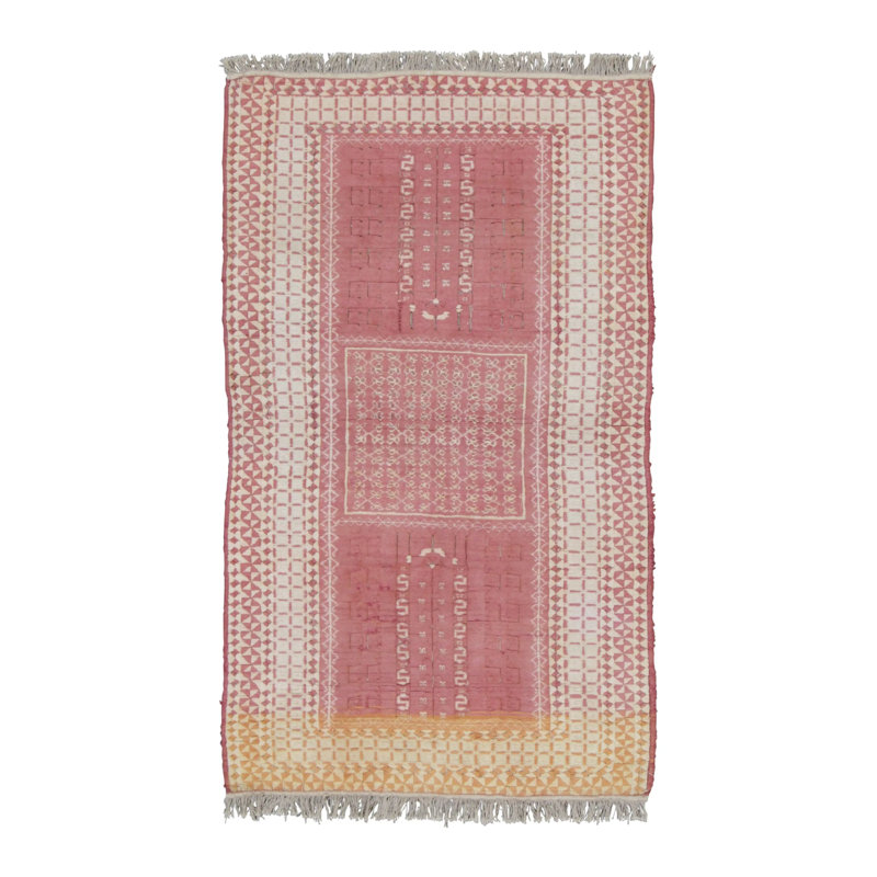 Antique One-of-a-Kind 3'9" X 6'4" Area Rug