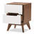 Table de chevet 2 tiroirs Bangerter