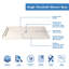  DreamLine SlimLine P 34 po x l 54 po x H 2 3/4 po-125951158-33396601-33396603