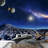 Planet In Outer Space Galaxy Border-93996916
