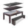 Gosports 7 Ft 3-in-1 Multi Game Pool Table Set with Dining, and Table Tennis Game Includes Bench
