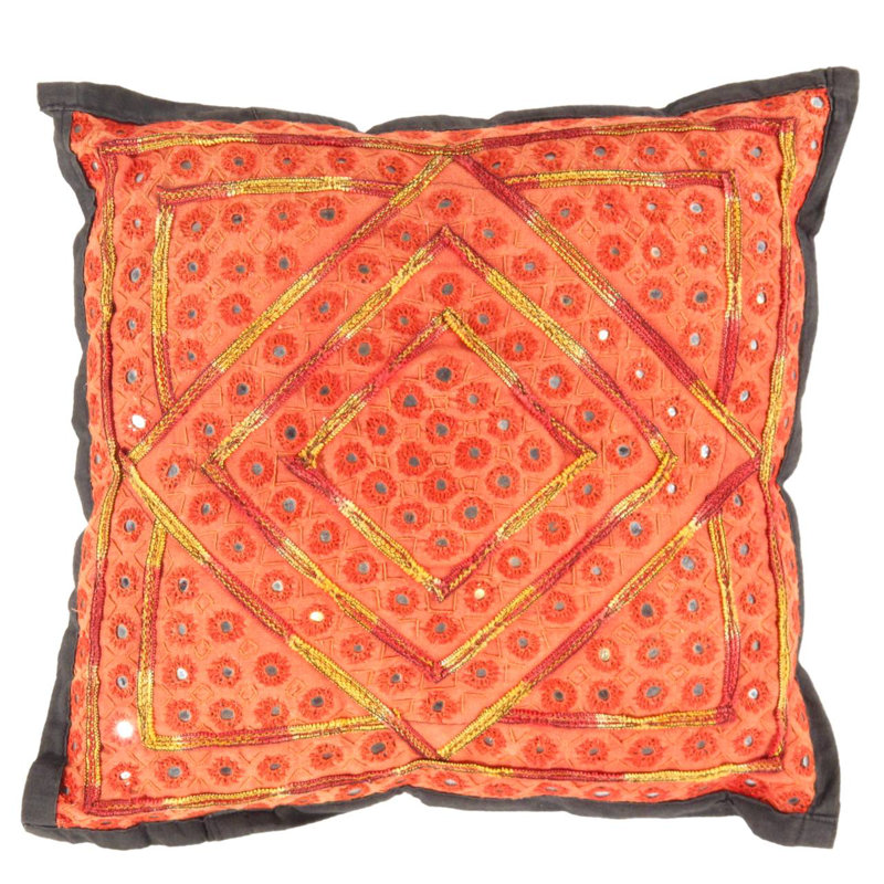 Rust Design Pillow 16"X 16"