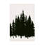 Art sur toile, bolle Kubistika Tannenwald-105652441
