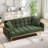 69''Modern Teddy Tufted Convertible Futon Sofa Bed-1469453221
