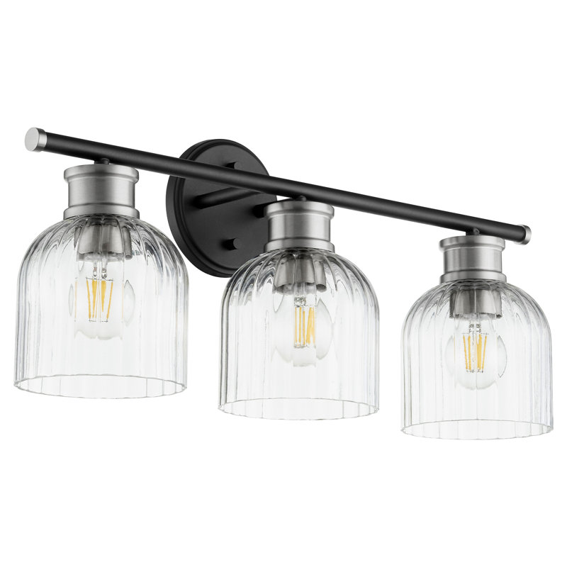 Nerissa 3 - Light Dimmable Vanity Light, Satin Nickel