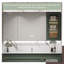 Wall Mounted Single Double Combined Vanity Unit Bathroom Vanity With Ceramic Top-1353500425