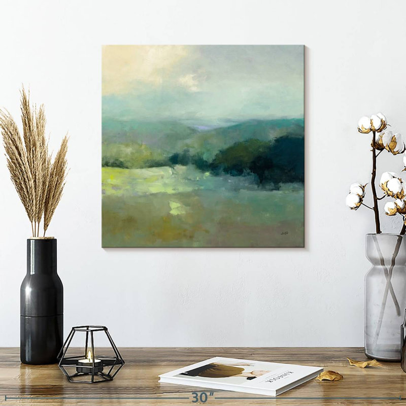 Misty Valley, 16" H x 16" W
