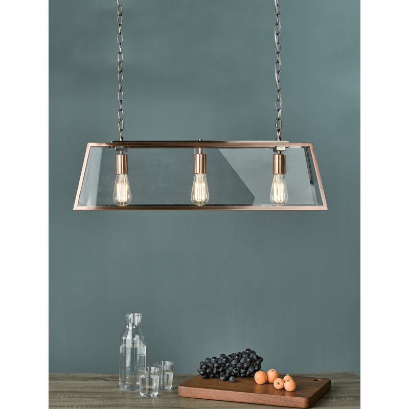 Annitra 3 - Light Antique Copper Pendant