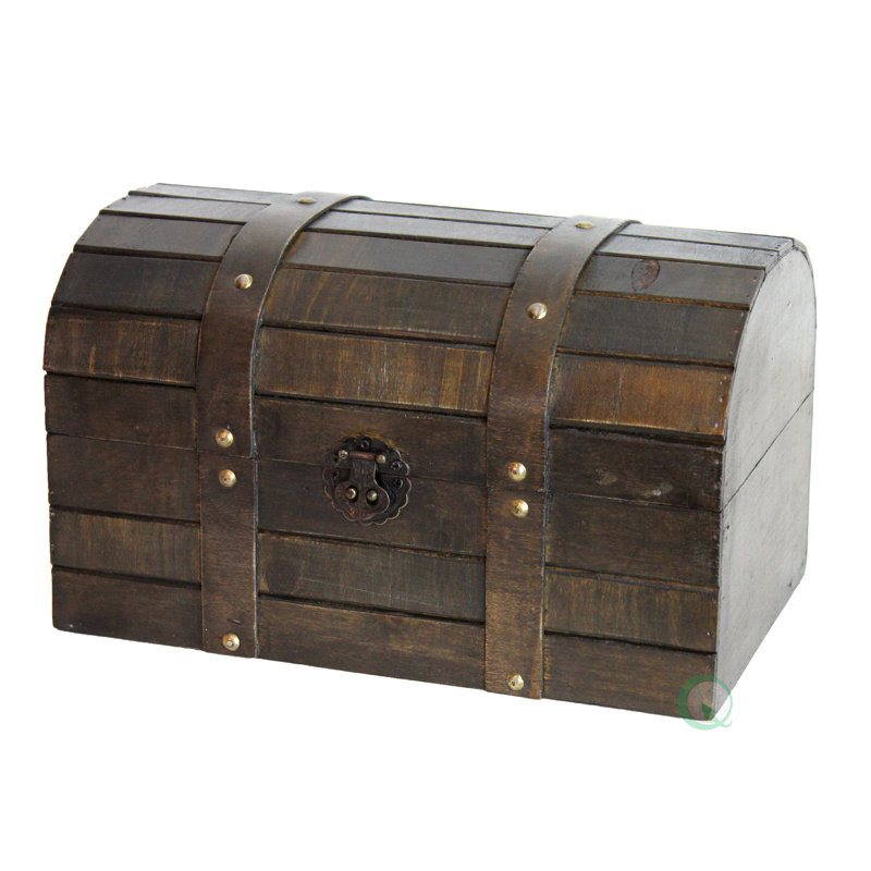 Layden Wooden Decorative Trunk