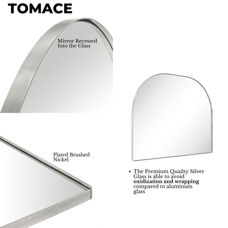 Miroir Dezerae, Nickel brossé