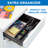 Mount-It! Mobile Vertical File Cabinet with Three Drawers | Under Desk Rolling Storage-1340923771