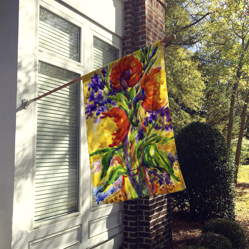 Double Sided 40'' H x 28'' W Polyester House Flag Caroline's Treasures