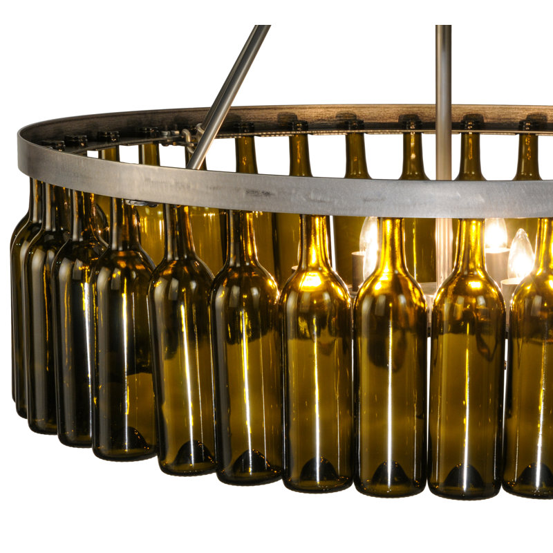 Aaralyn 12 - Light Glass Chandelier