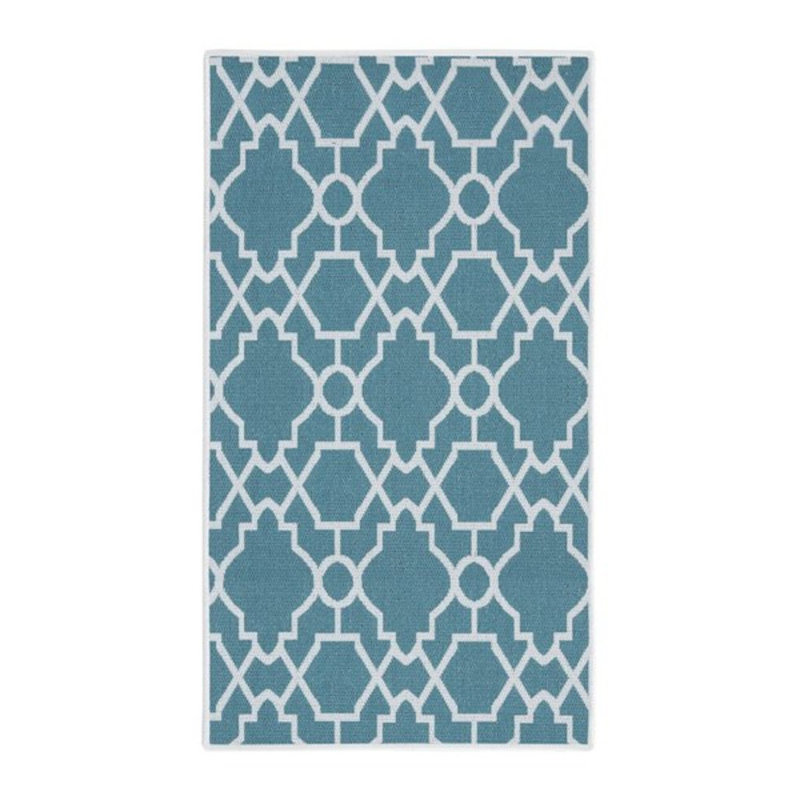 Biana Cotton Moroccan Indoor Rug, Rectangle 2' x 4'
