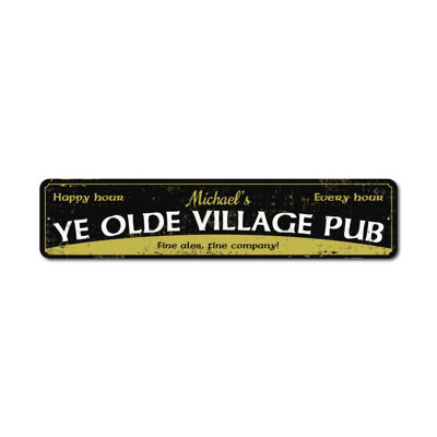 Plaque Ye Olde Village