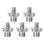 5 Core 3/8 to 1/4 Adapter 5Pcs Camera Mount Durable Tripod Screw Adapter for DSLR Monopod Microphone