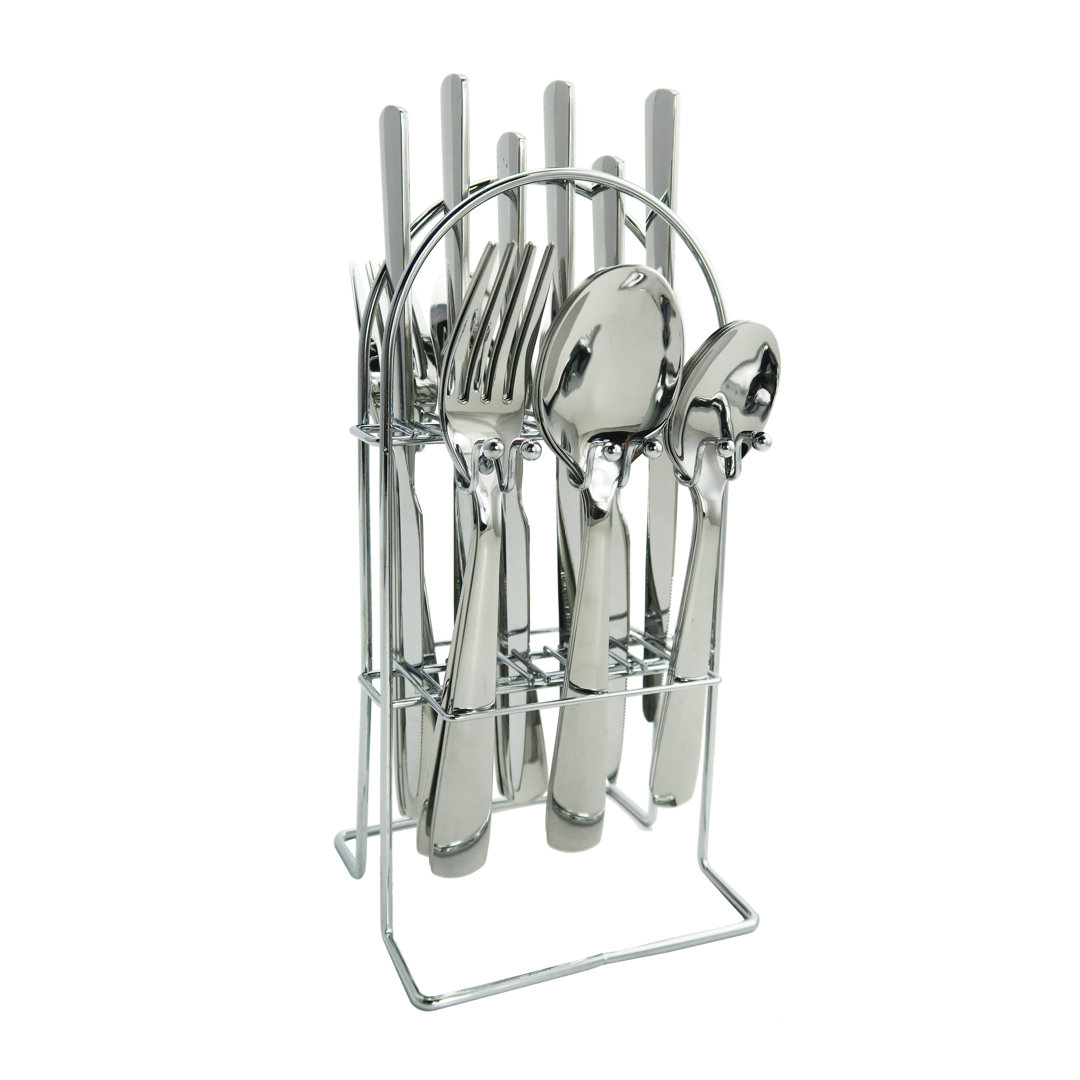 London 24 Piece Cutlery Set, Service for 6