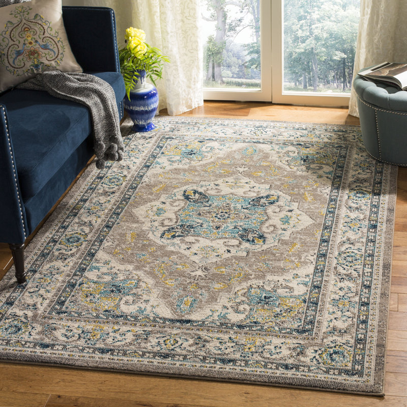 Dostie 100 Performance Oriental Rug, Rectangle 6' x 9'