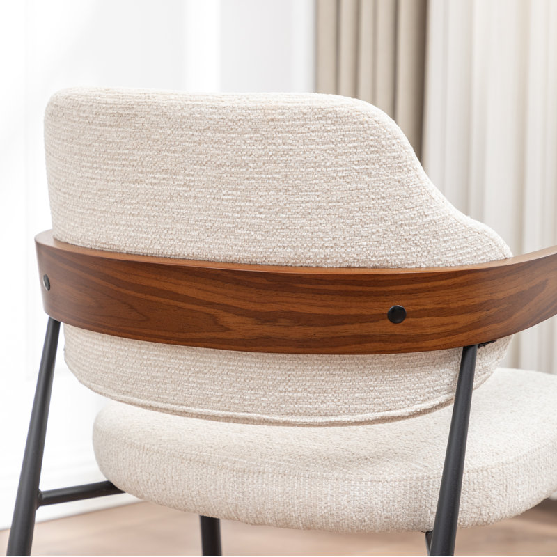 Devane Upholstered Dining Chair, Beige
