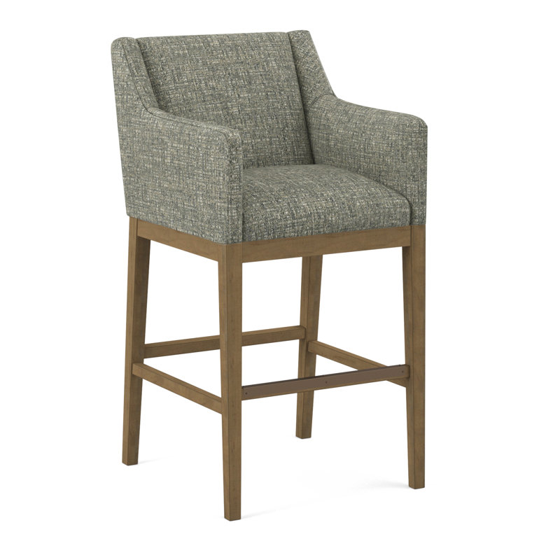 Upholstered Stool, 61471-88, Beachwood
