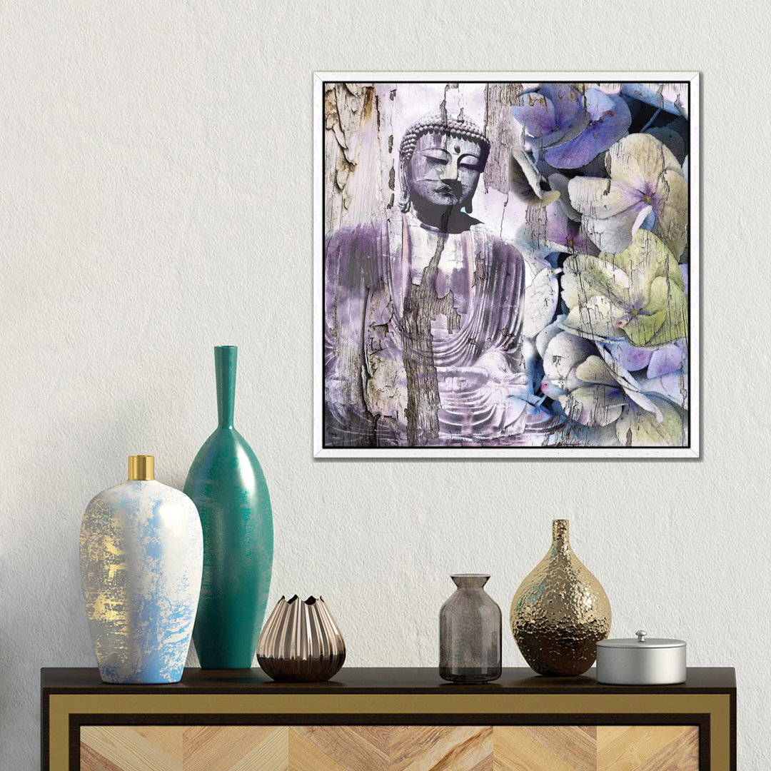 Zeitloser Buddha III von Surma & Guillen - Galerie-umwickelte Leinwand Giclée auf Leinwand