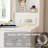 Jora Makeup Vanity with Mirror, LED Lights & Stool