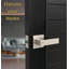 Mega Handles Entry Lever Door Handle, Heavy Duty Square Locking, Keyed, Durable Stainless Steel, Reversible, Fits Standard Doors, Interior Lock-69568245