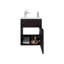 Meuble-lavabo Furman avec porte simple et tablette ouverte-1387699180