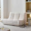 Ensemble de 2 chauffeuses, canapé-lit sur pied, fauteuil à billes d'angle, canapé Tatami, canapé d'angle (causeuse)-109598481