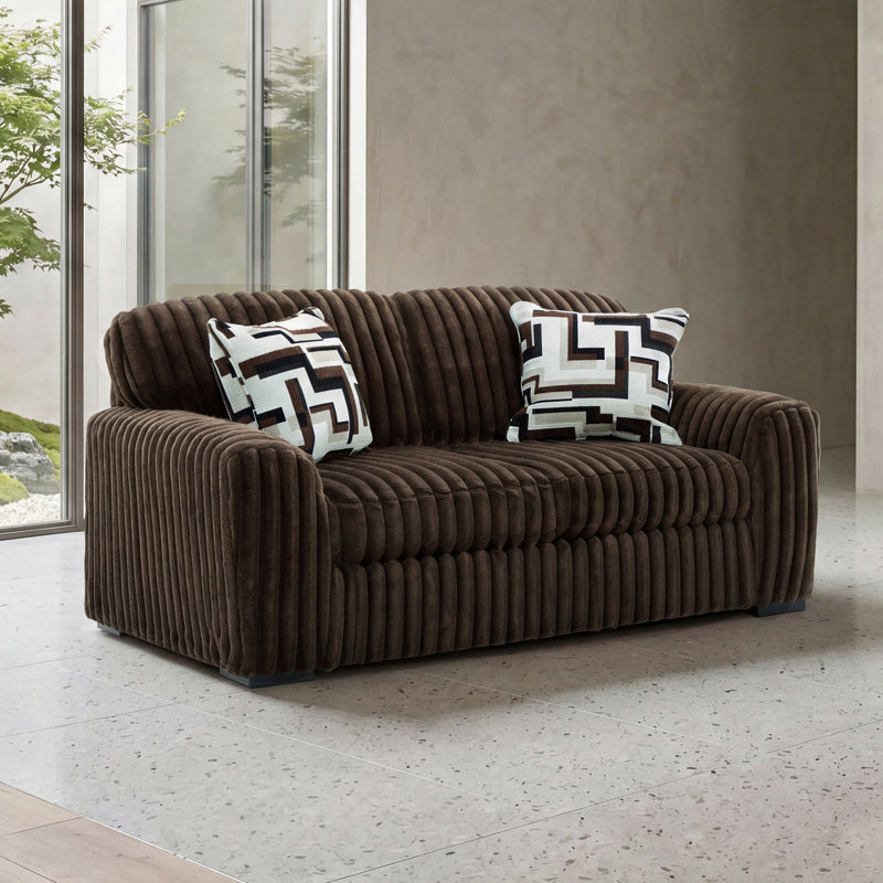 Rockland Loveseat, Brown