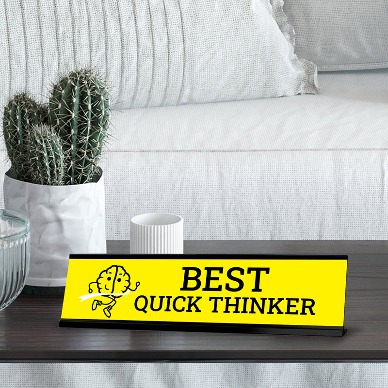 Desk Sign