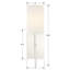 Veronica 1 - Light Wallchiere-1364237368