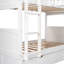 Lit superposé avec un lit mezzanine attaché, avec deux tiroirs-200033646