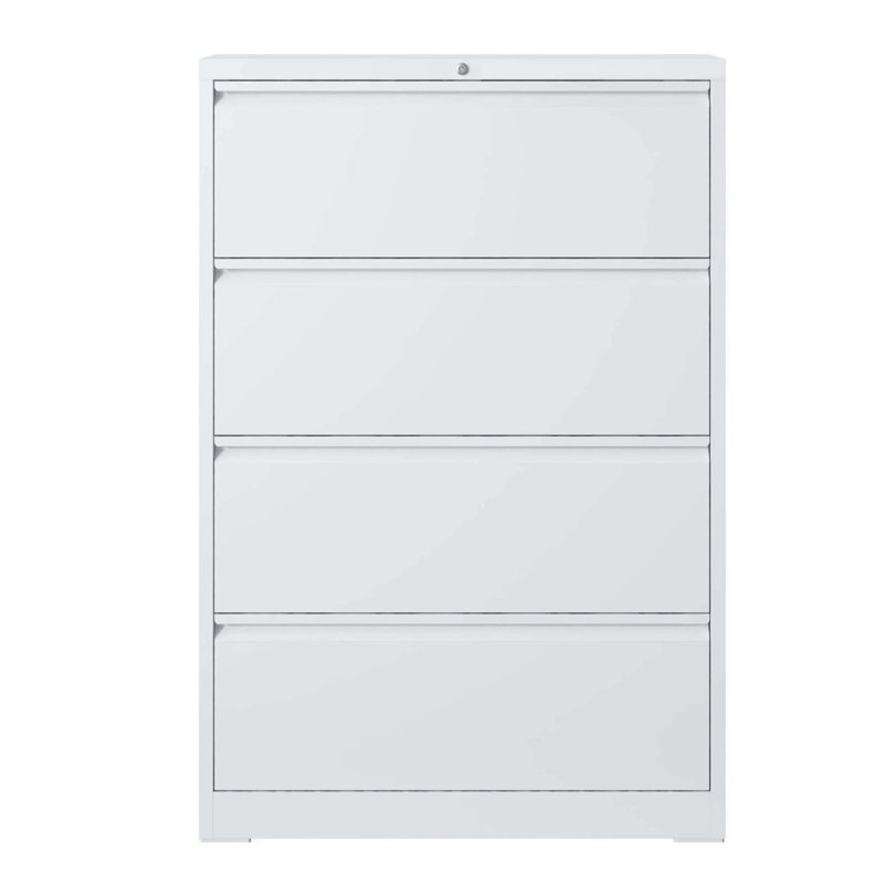 Lateral File Cabinet Filing Cabinet With Lock, Lockable File Cabinet  Home Office, Locking Metal File Cabinet  Legal/Letter/A4/F4