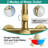 10" Rain Shower Head With Handheld Spray Combo-126816198