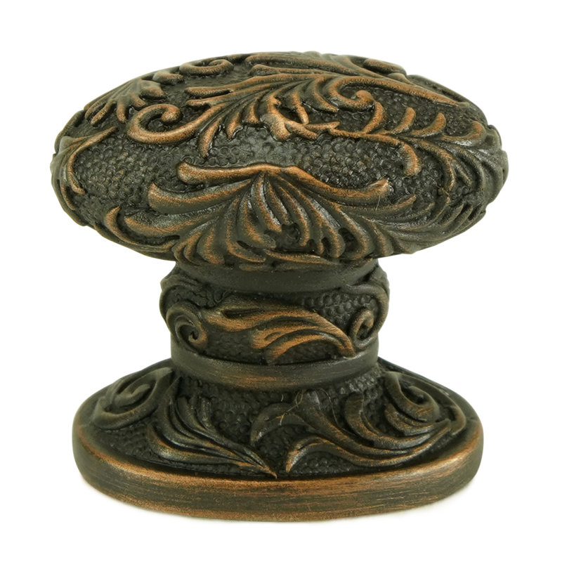 GLENDALE OVAL KNOB PLATE, Bronze