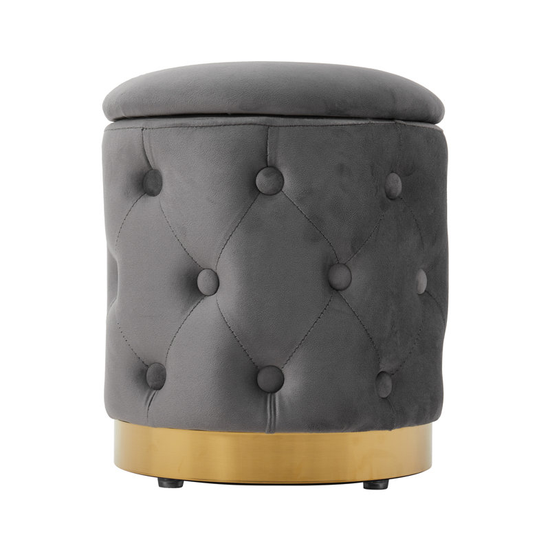 Upholstered Storage Ottoman