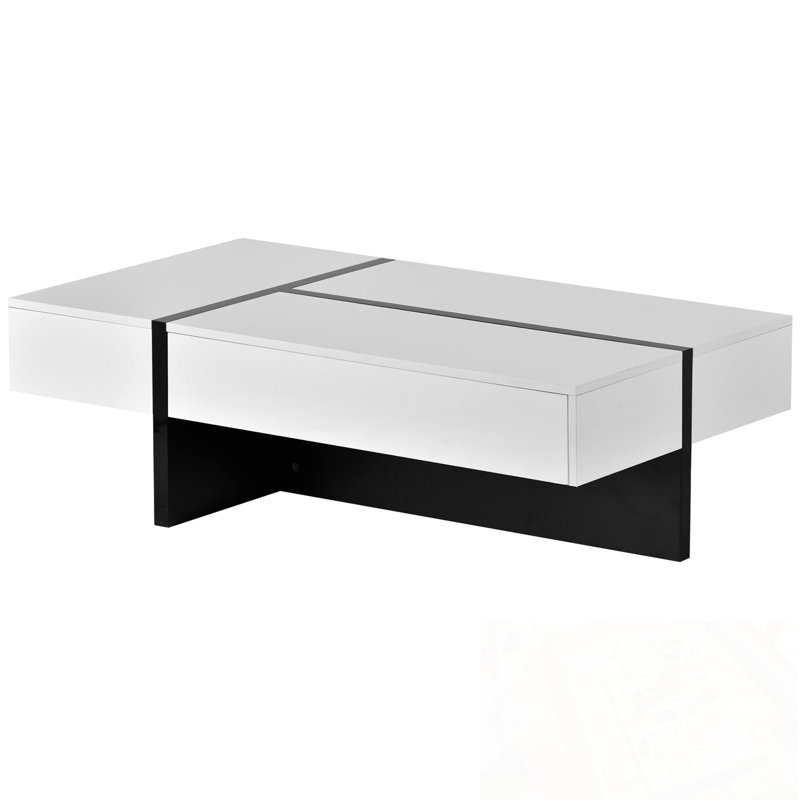 Charest with large Drawer, White