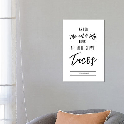 Me And My House by Amanda Murray - Wrapped Canvas Print