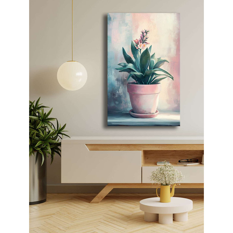 Peinture décorative sur toile, H 27,56 po x l 17,72 po