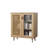 Yinn Sideboard Buffet Kitchen Storage Cabinet with Rattan Decorated Doors-1399013932