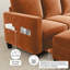 Canapé rembourré 78 po avec repose-pieds-517032271