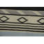 Tapis rayé en laine Kilim
