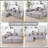 Upholstered Cloud Couch Deep Seats Right - Facing Chaise