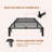 10 Inch Twin Bed Frame, Heavy Duty Metal Platform Bed Frame with Durable Iron Slat Support and Legs, No Box Spring Required, No Screws Needed, Support Up to 800 LBS-1363768726