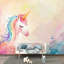 Murale de rêve magique licorne-267565122