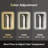 Naliyah LED Bathroom Mirror, Dimmable Vanity Mirror Anti-Fog Wall Mounted With Lights-1899251958