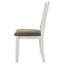 Ensemble de 2 chaises d'appoint Pratto